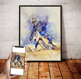 Peinture photo moto personnalisée 