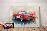 Personalized Car photo Painting