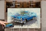 Personalized Car photo Painting