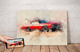 Personalized Car photo Painting