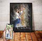 Personalized Public Servants photo Painting