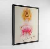 Personalized Ballet photo Painting