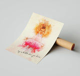 Personalized Ballet photo Painting
