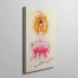 Personalized Ballet photo Painting