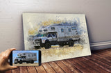 Personalized Car photo Painting