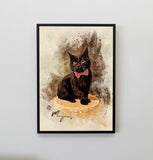 Personalized Cat portrait
