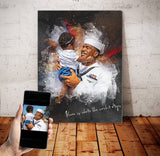 Personalized Public Servants photo Painting