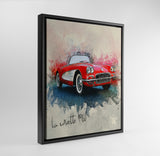 Personalized Car photo Painting