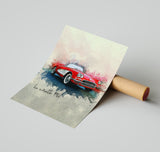 Personalized Car photo Painting