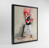 Personalized baseball photo Painting