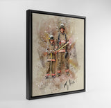 Personalized Public Servants photo Painting