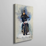Peinture photo moto personnalisée 